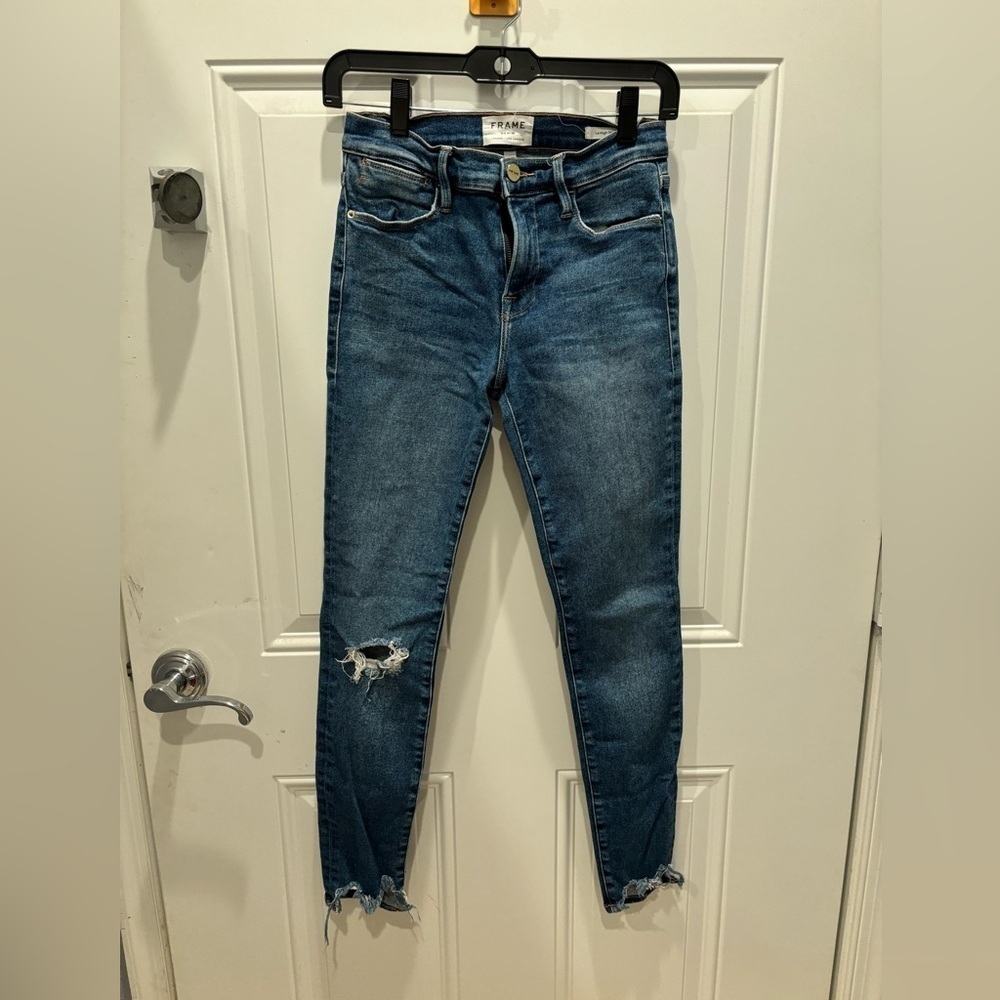 Frame le high skinny sz 26